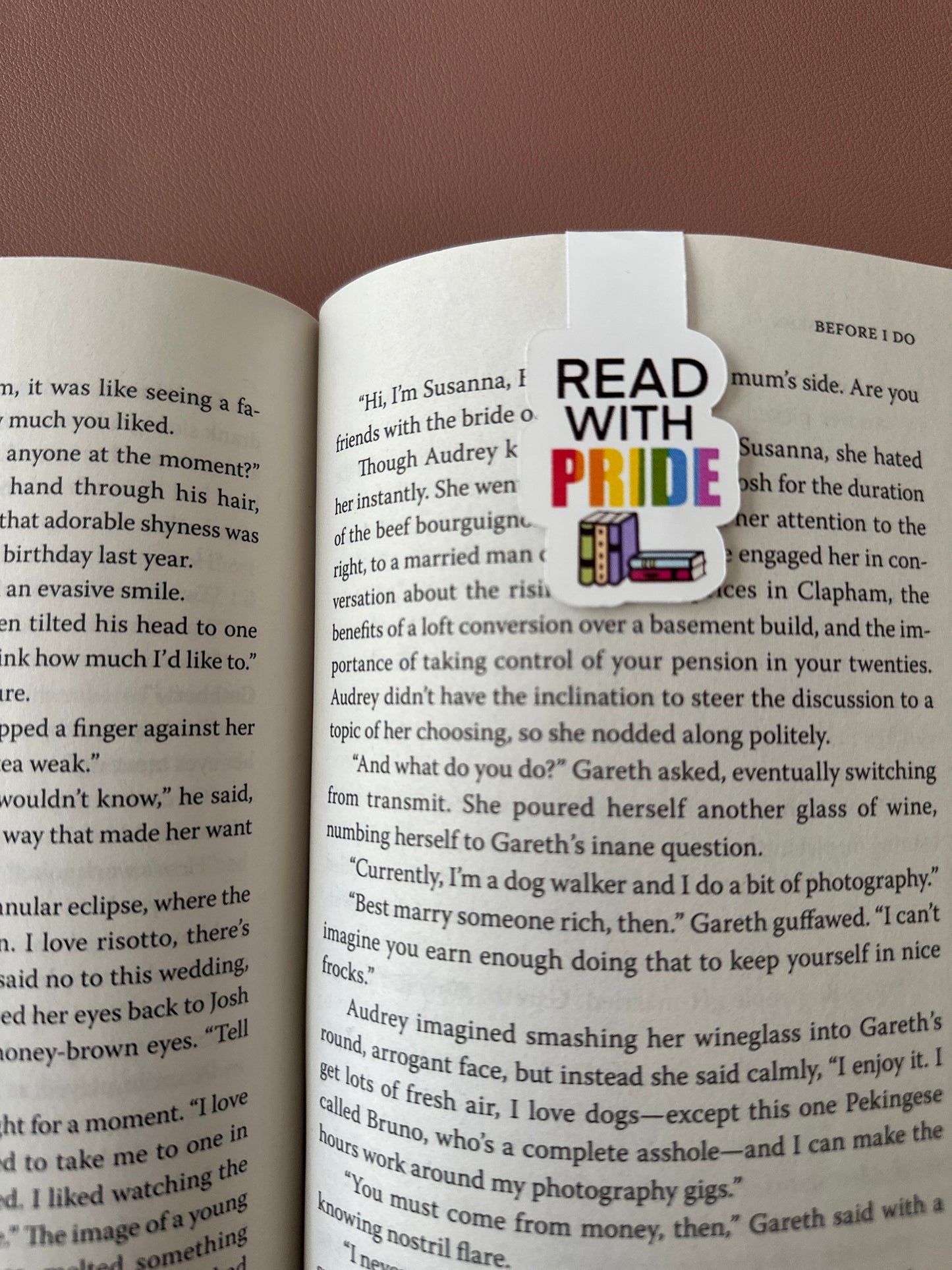 Read with Pride Magnetic Bookmark