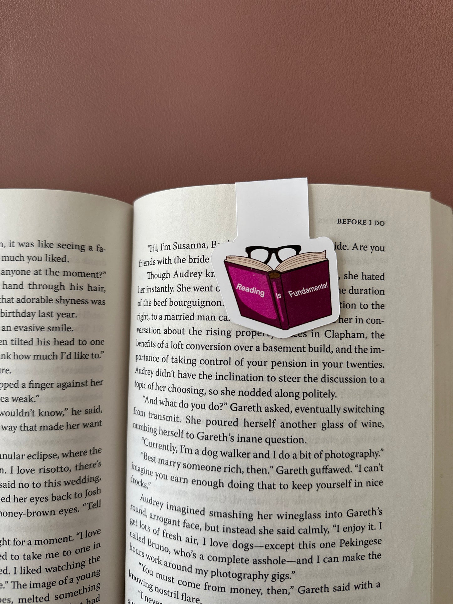 Reading is Fundamental Magnetic Bookmark