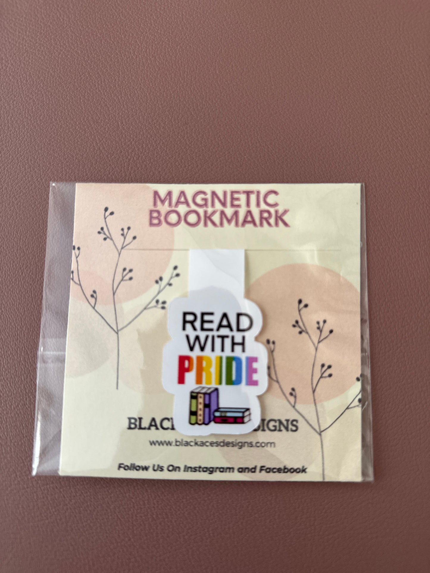 Read with Pride Magnetic Bookmark