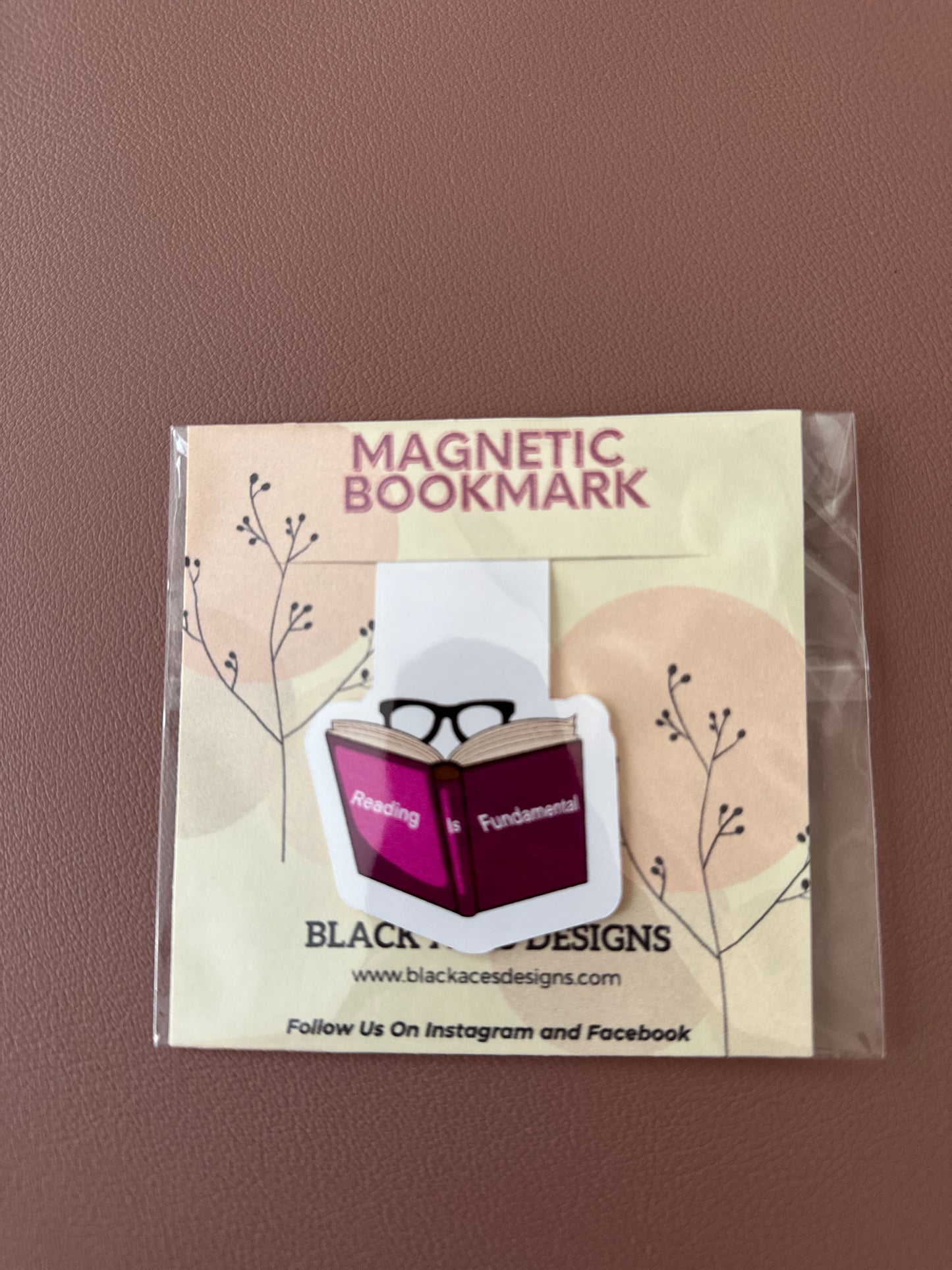 Reading is Fundamental Magnetic Bookmark