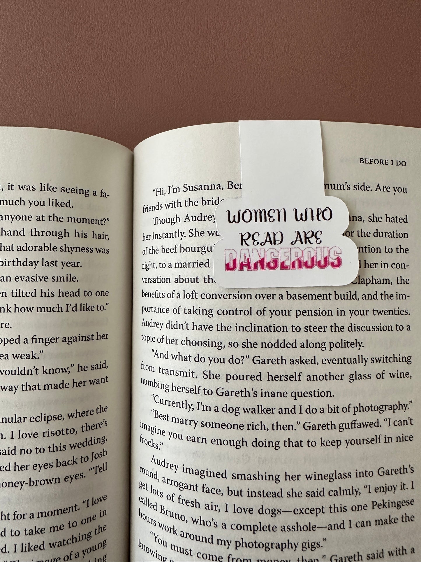 Women Who Read Are Dangerous Magnetic Bookmark