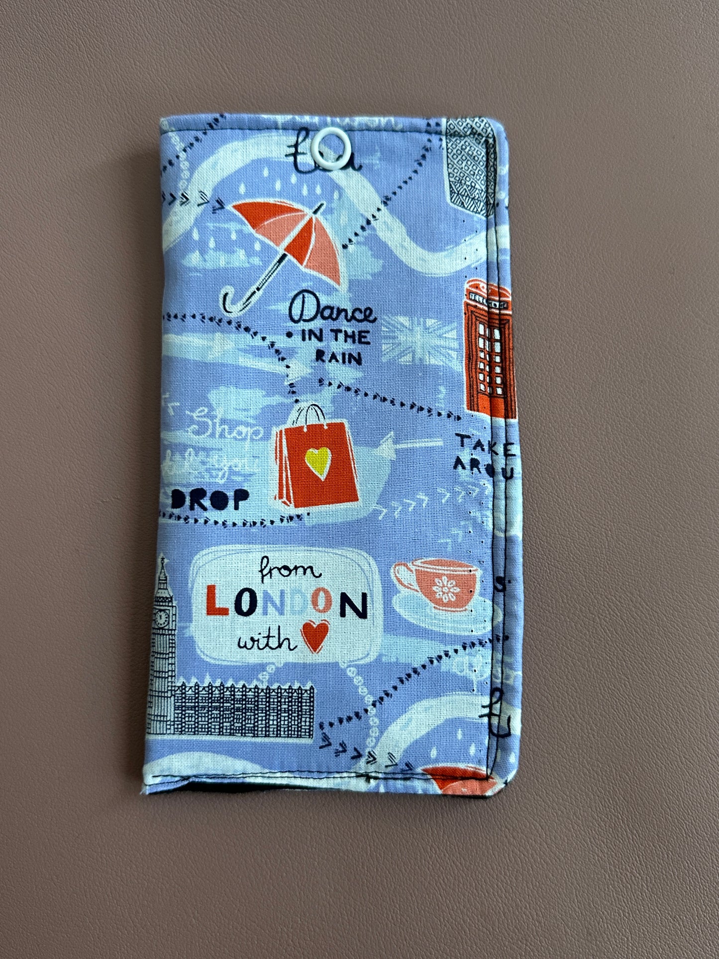 London themed Glasses Pouch