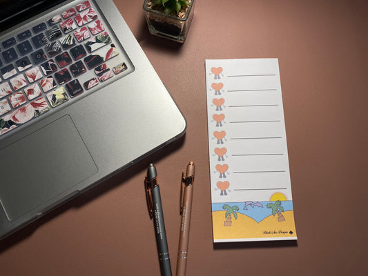 Bad Bunny Album Notepad