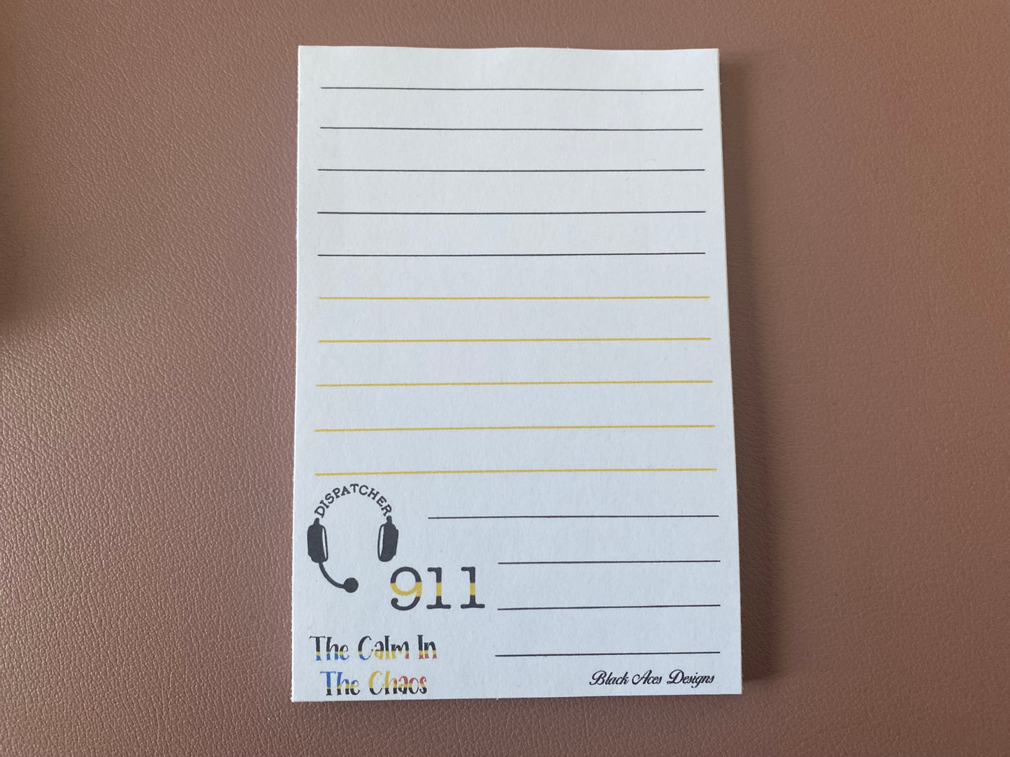 Dispatcher Themed Notepad