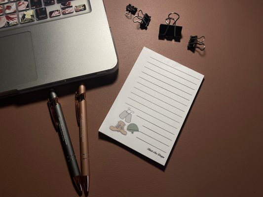 Military Themed Notepad